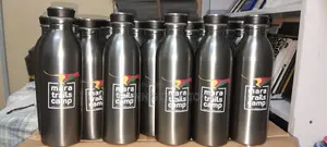 Silver Water Bottles 500ml