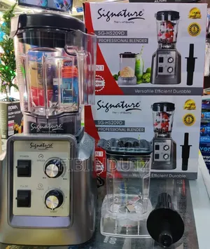 Signature Commercial 2in1 Blender ,Comes With 2 Jars