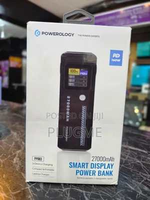 Powerology 27000 Mah Smart Display Powerbank