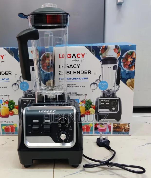 Legacy Commercial Blender and It's 2l