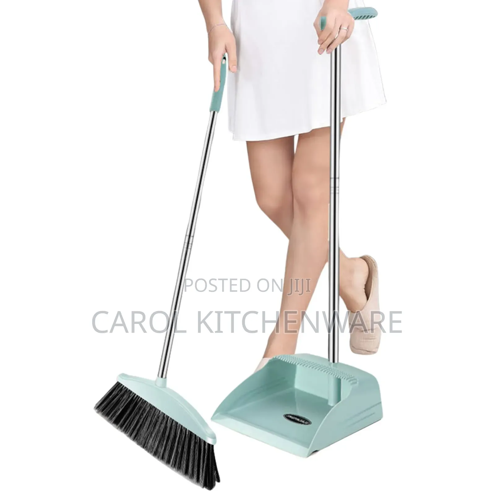 2 In 1 Broom And Dustpan Cleaning Set