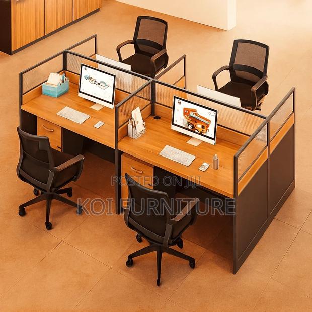 Office Workstations; 4 Users MDF Open User Collaborative Worlstation - main view