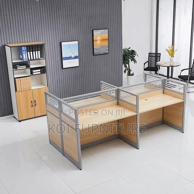Office Workstations; 4 Users MDF Open User Collaborative Worlstation - thumbnail 4