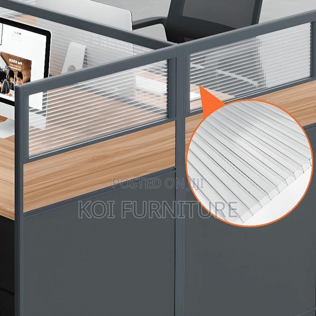 Office Workstations; 4 Users MDF Open User Collaborative Worlstation - thumbnail 5