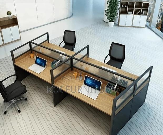 Office Workstations; 4 Users MDF Open User Collaborative Worlstation - thumbnail 7