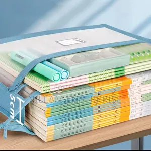Transparent Mesh Stationery Storage Bag