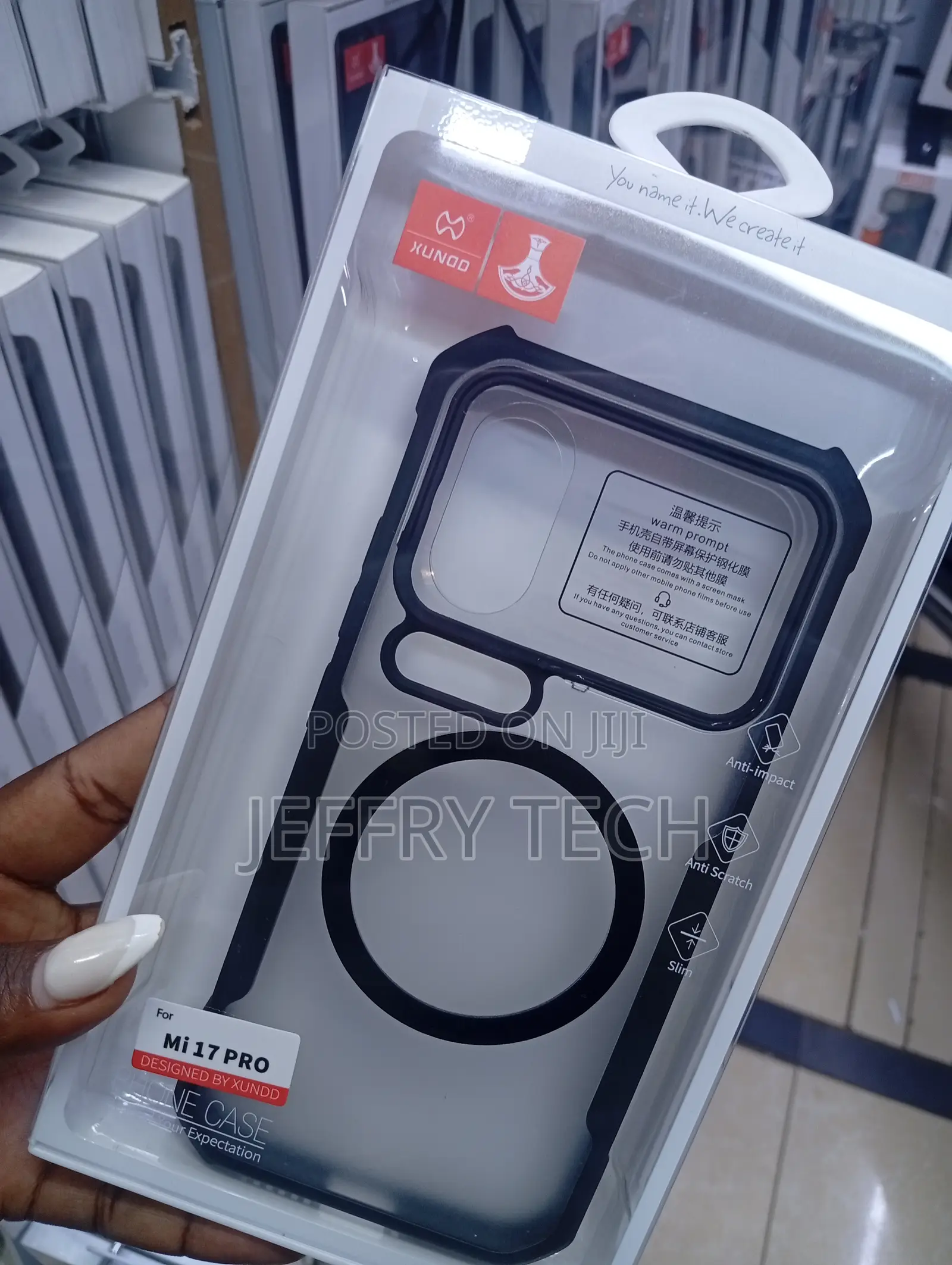 Xundd Beetle Magsafe Magnetic Case for the Xiaomi Mi 17 Pro.