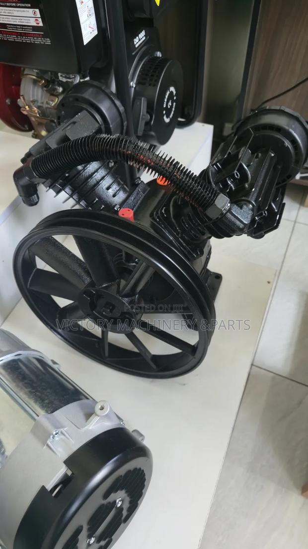 2 Cylinder Compressor Pump Head for 500l/90mm