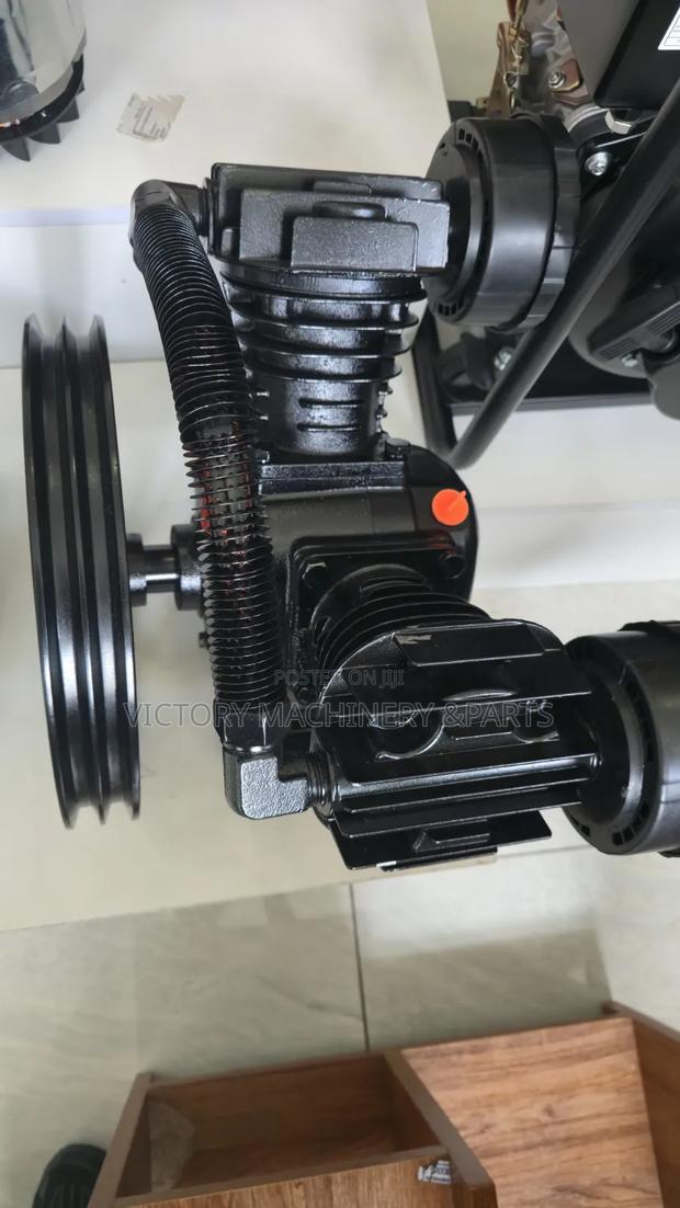 2 Cylinder Compressor Pump Head for 500l/90mm - thumbnail 2