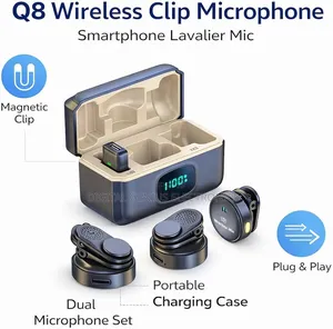*Wireless Lavalier Noise Cancelation Microphone