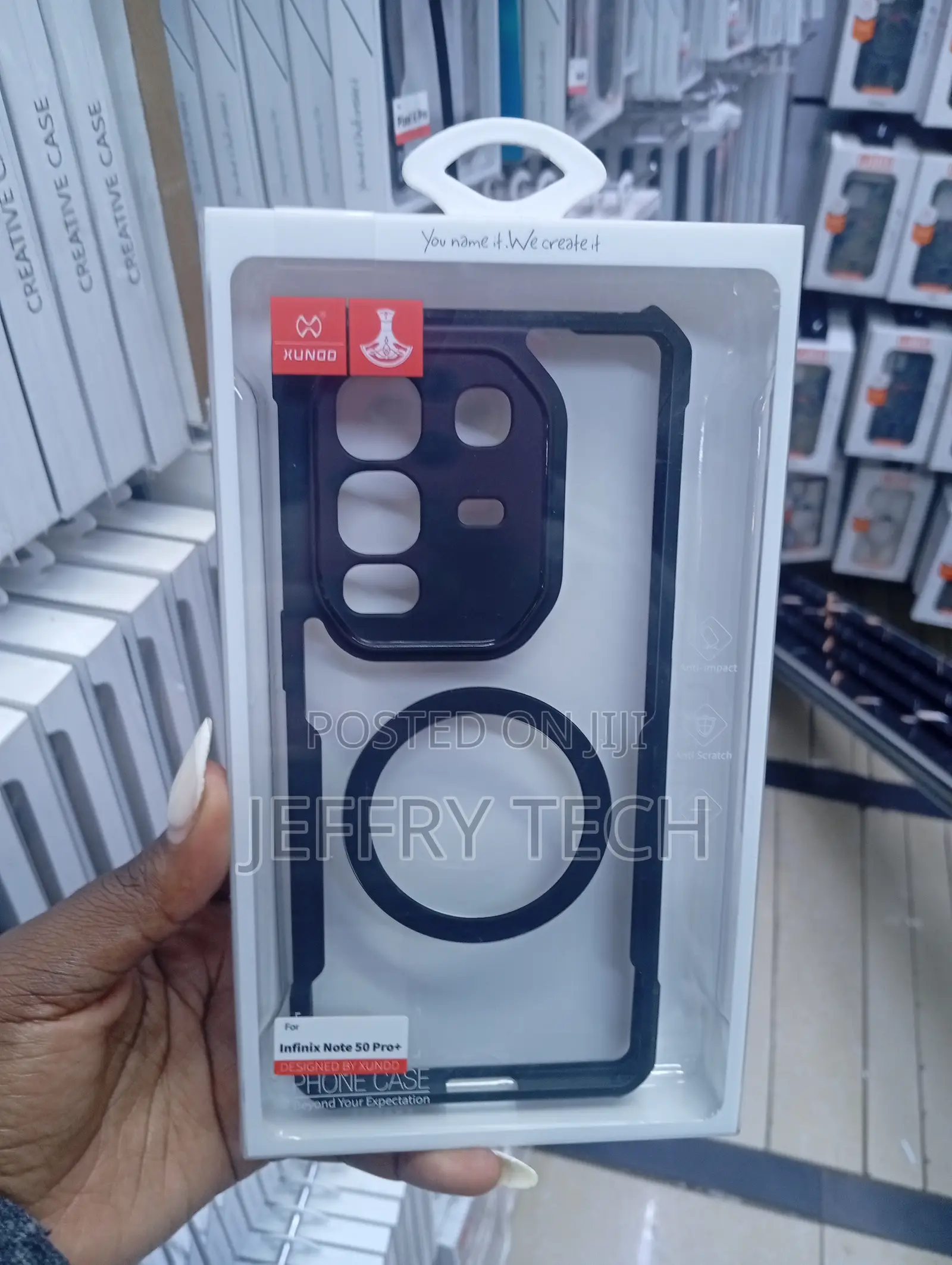 Xundd Beatle Series Shockproof Case for the Infinix Note 50 Pro+.