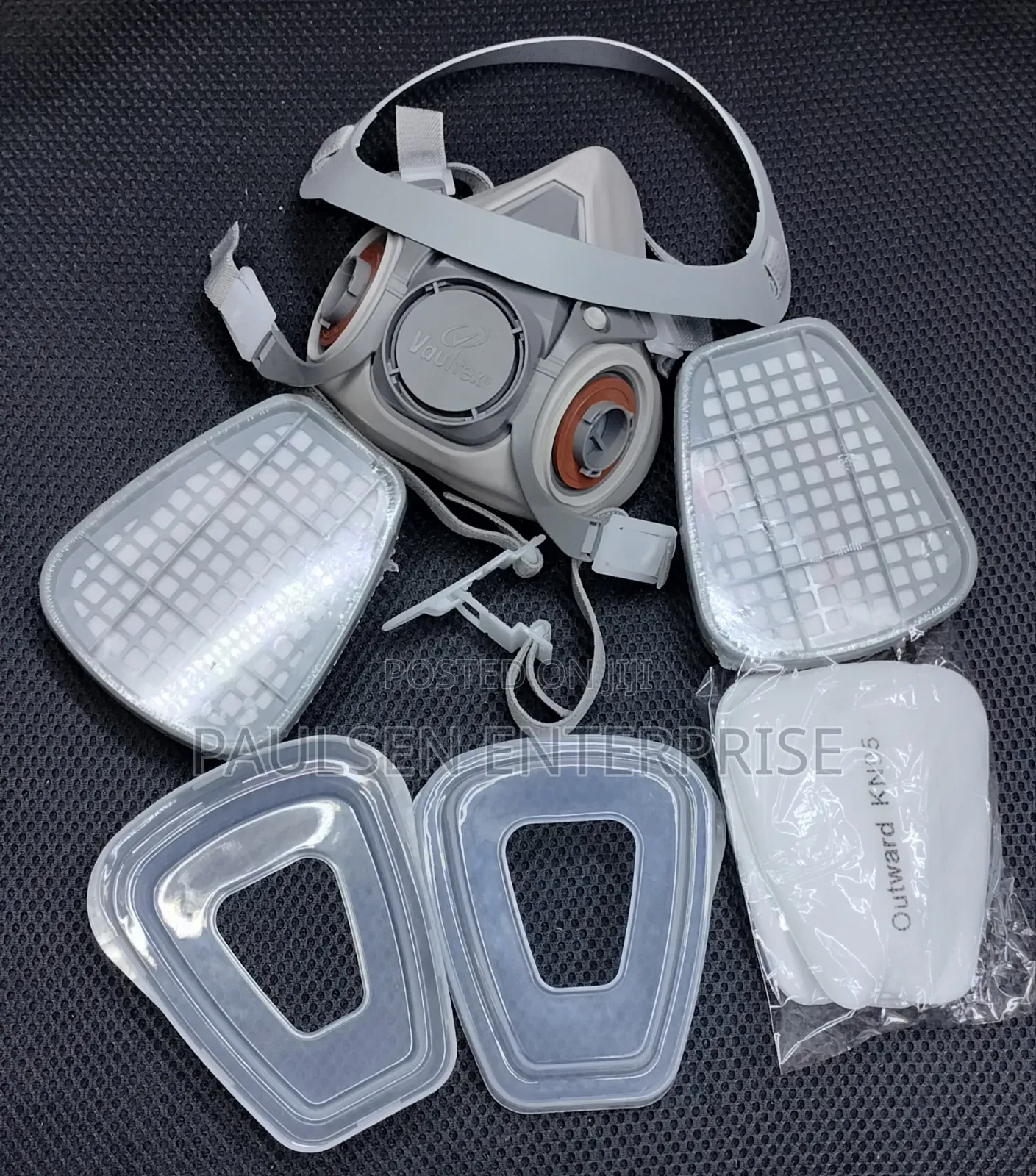 (7 In 1)Half Face Chemical Respirator Mask