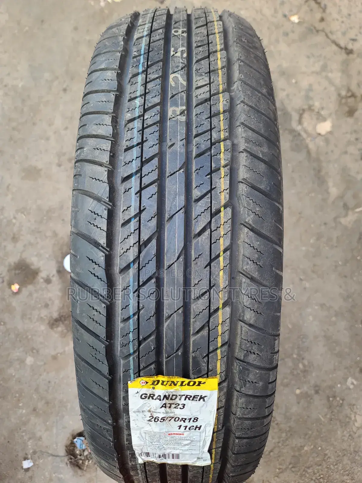 265 /70 R18 Dunlop Tyres Grandtrek a/T23