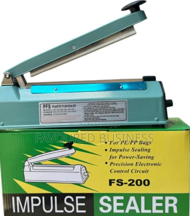 High Quality Metal Impulse Sealer 200mm/Fs200 200mm 8 Inch Impulse