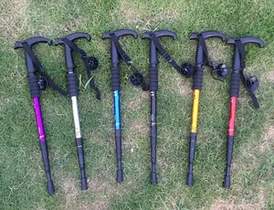 Anti Shock Ultralight Telescopic Walking Sticks-Nordic Walking Sticks