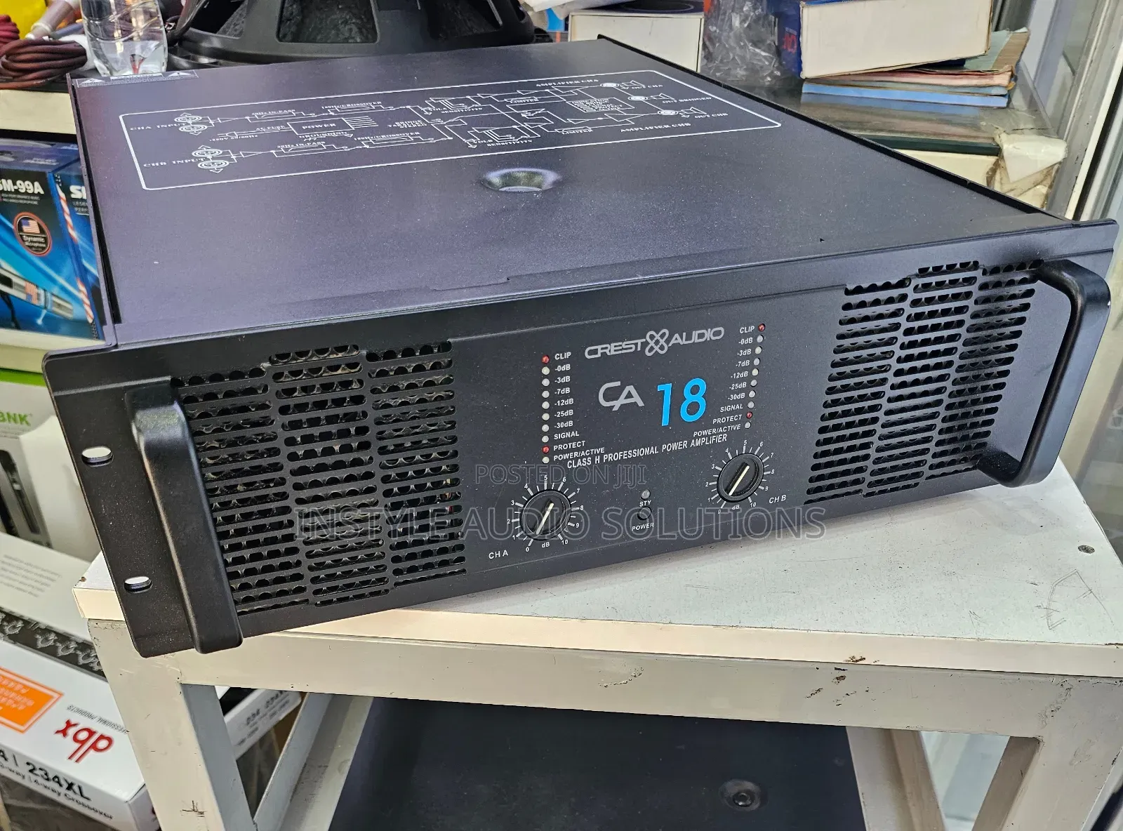 Top Quality Crest Audio Ca18 Professional Powered Amplifier 2 Channels