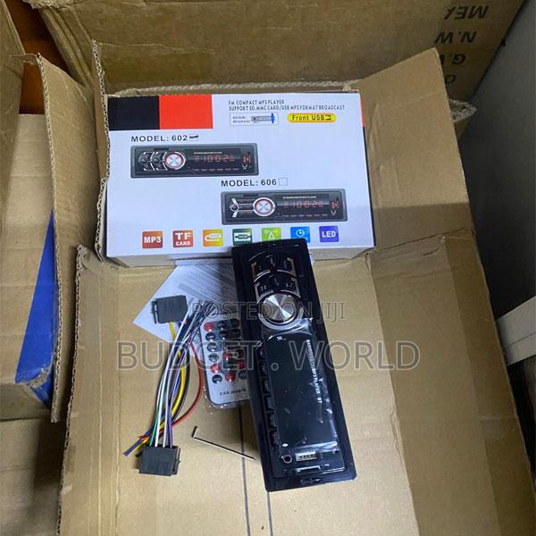 Compact Affordable Mp3 Radio– 606 Car Stereo