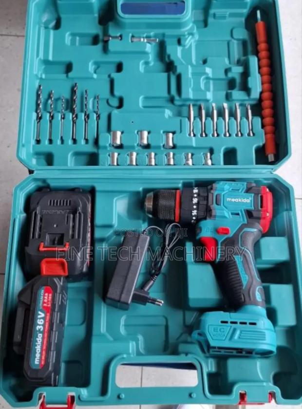 Meakida 36v Brushless Cordless Drill Kit.
