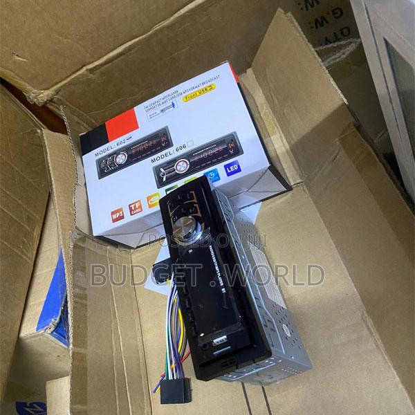 Reliable Everyday Audio System– 606 Car Mp3 Stereo - main view