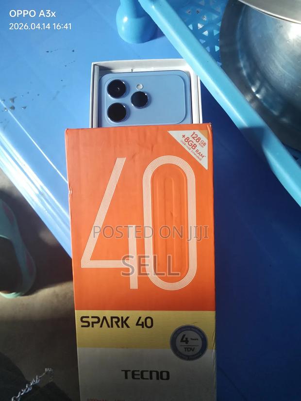 New Tecno Spark 40 Pro+ 128 GB Blue - thumbnail 2