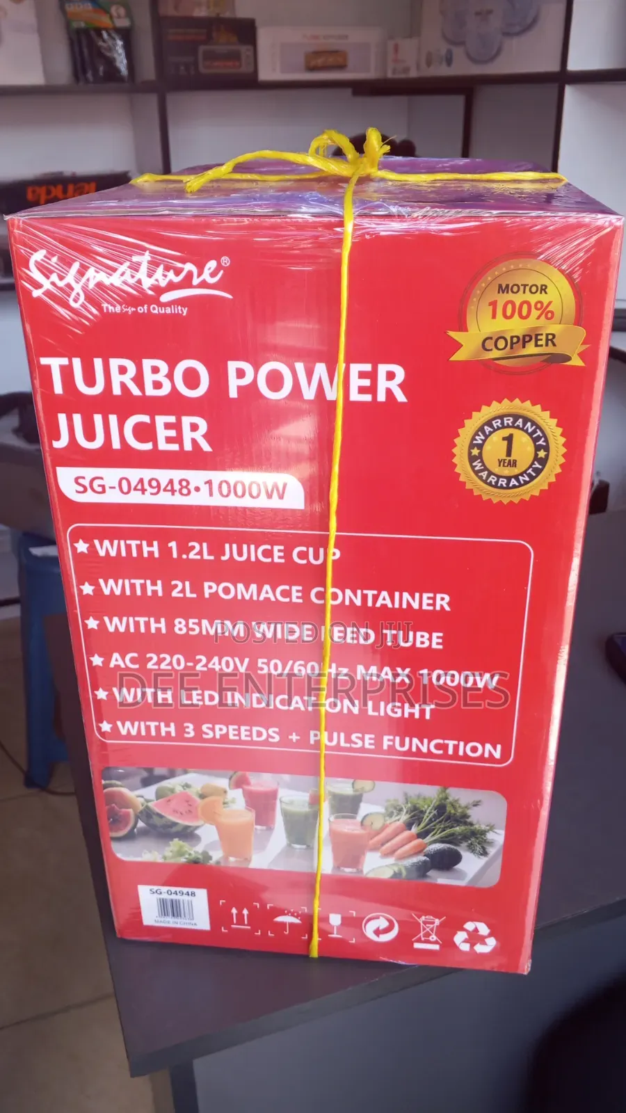 Turbo Signature Juicer With 3 Speeds