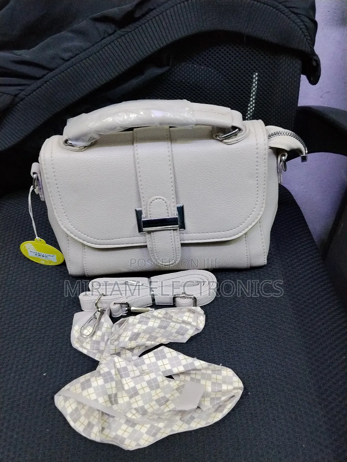 Quality Sling Cream Sling Bag