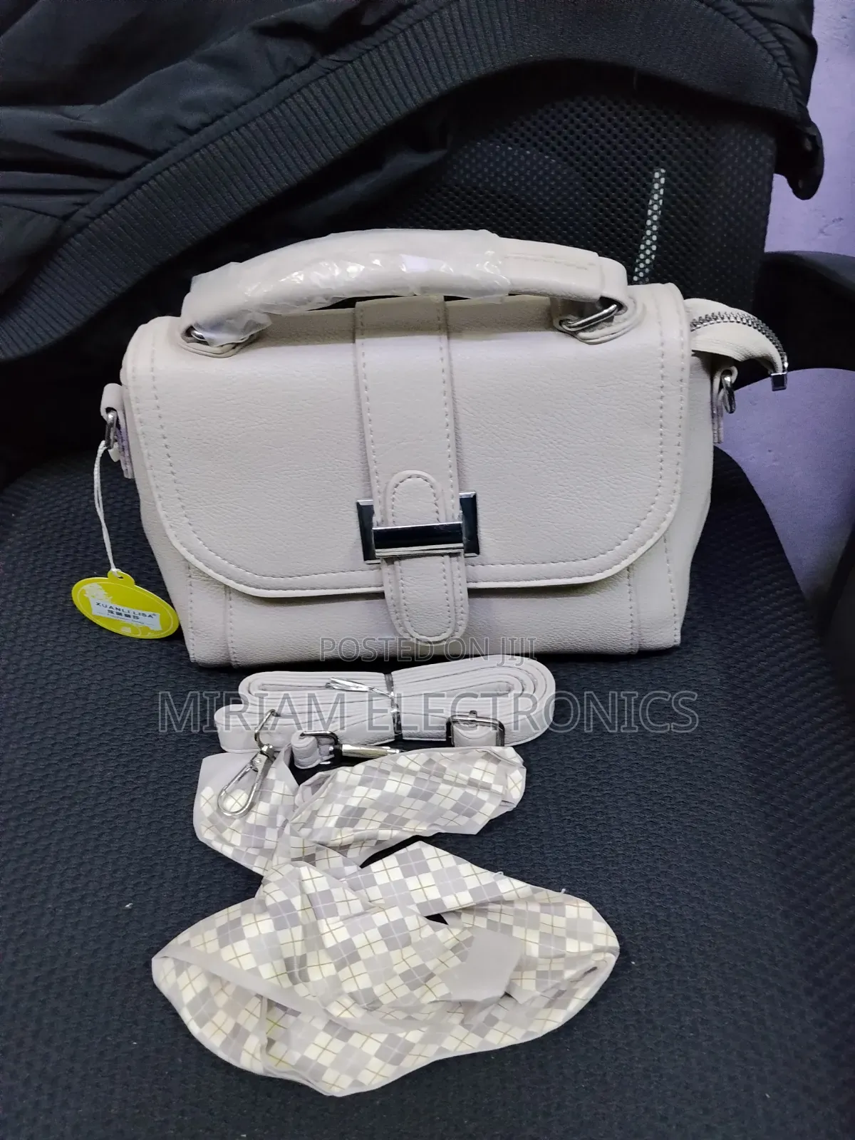 Quality Sling Cream Sling Bag