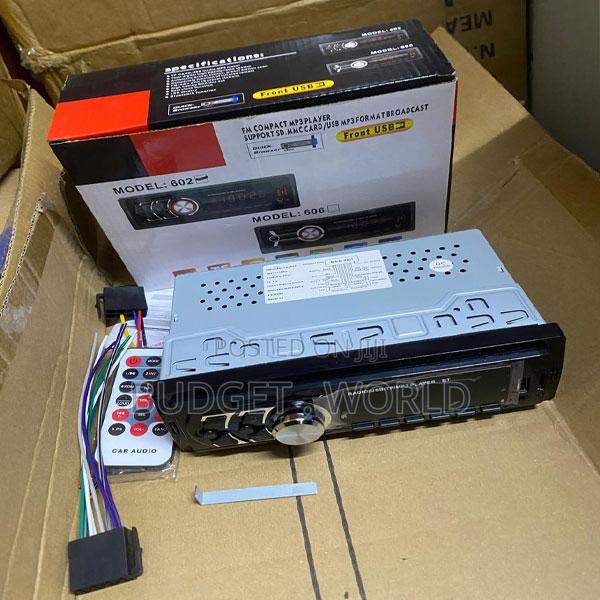 Usb Fm Stereo System– 606 Mp3 Car Player
