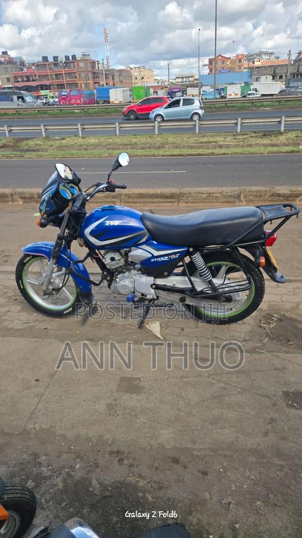 TVS HLX Plus ES 2024 Blue - thumbnail 2