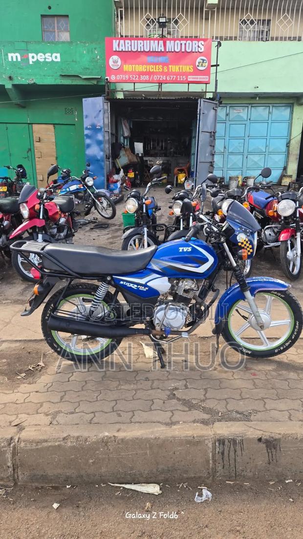 TVS HLX Plus ES 2024 Blue - thumbnail 3