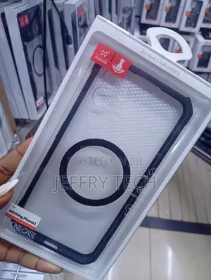 Xundd Shockproof Clear Bumper Case for the Nothing Phone (1).
