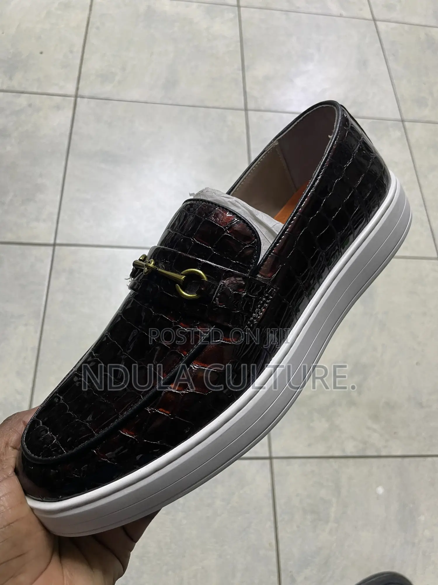 Patent Leather Clarks Loafers/Moccasins
