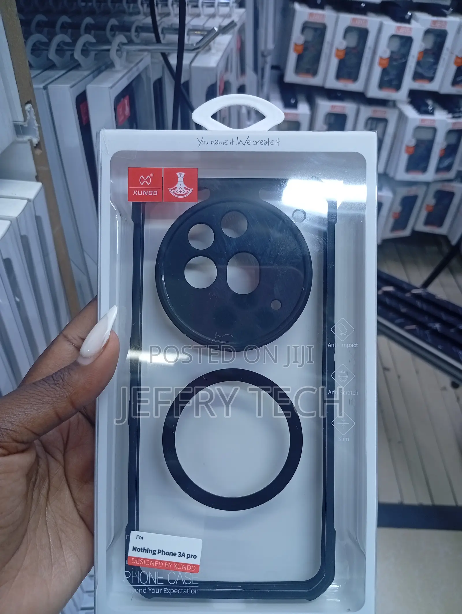 Airbag Shockproof Bumper Cased for the Nothing Phone 3a Pro