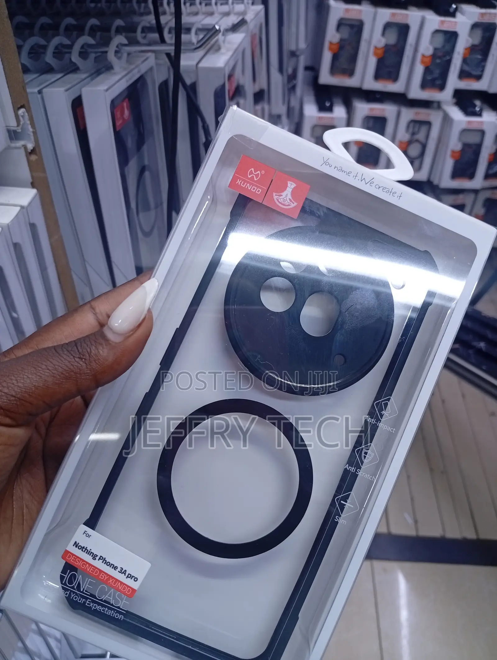 Airbag Shockproof Bumper Cased for the Nothing Phone 3a Pro