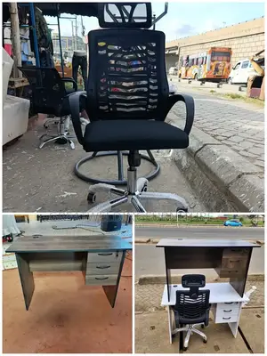 Ergonomic Office Mesh Chair and Lockable Office Drawers Gj