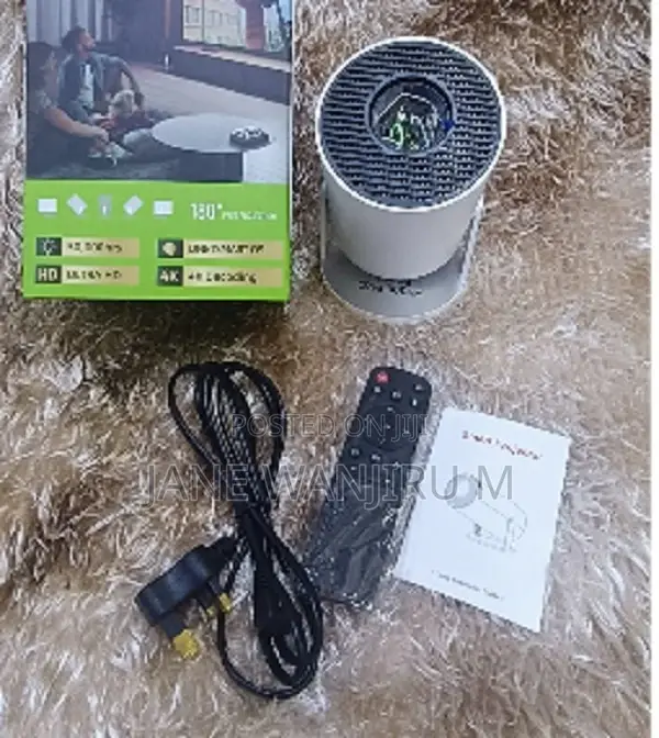 New Hy300proportable Android Projector Mini Android 13 Smart Projector