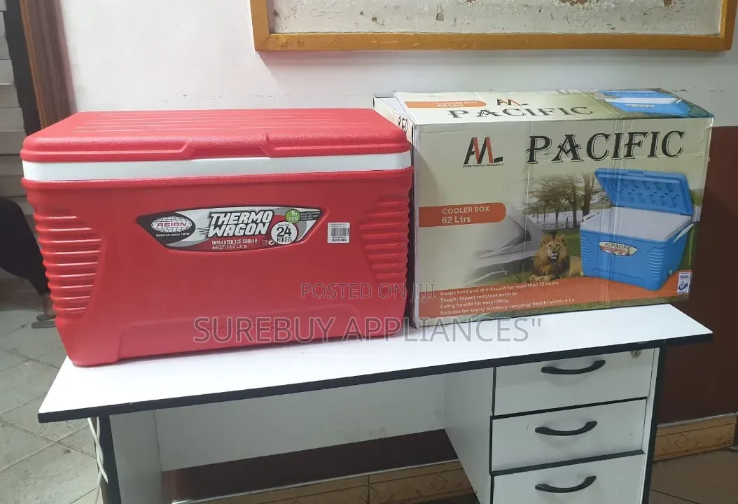 62l Pacific Insulated Cooler Box for Camping Travel