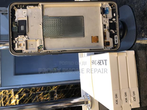 Original Samsung Galaxy A36 Framed Screen Replacement Nairobi - thumbnail 2