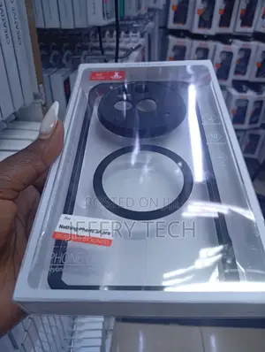 Airbag Shockproof Magnetic Bumper Case for the Nothing Phone 3a Pro.