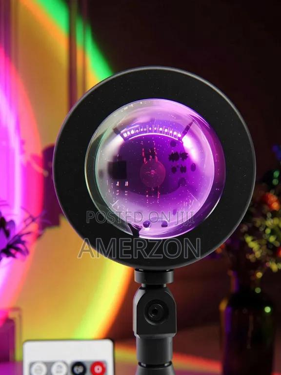 Sunset Lamp Projection Led Light With Usb Remote,Rainbow Nightligh - thumbnail 3