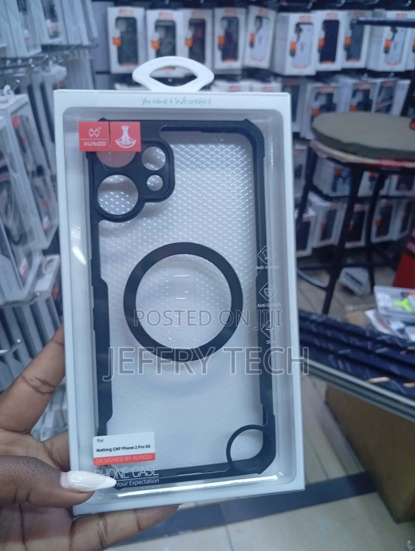 Airbag Shockproof Bumper Case for the Nothing Phone 3a Pro