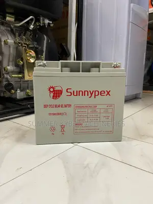 Sunnypex 12v 18ah Deep Cycle Solar Battery