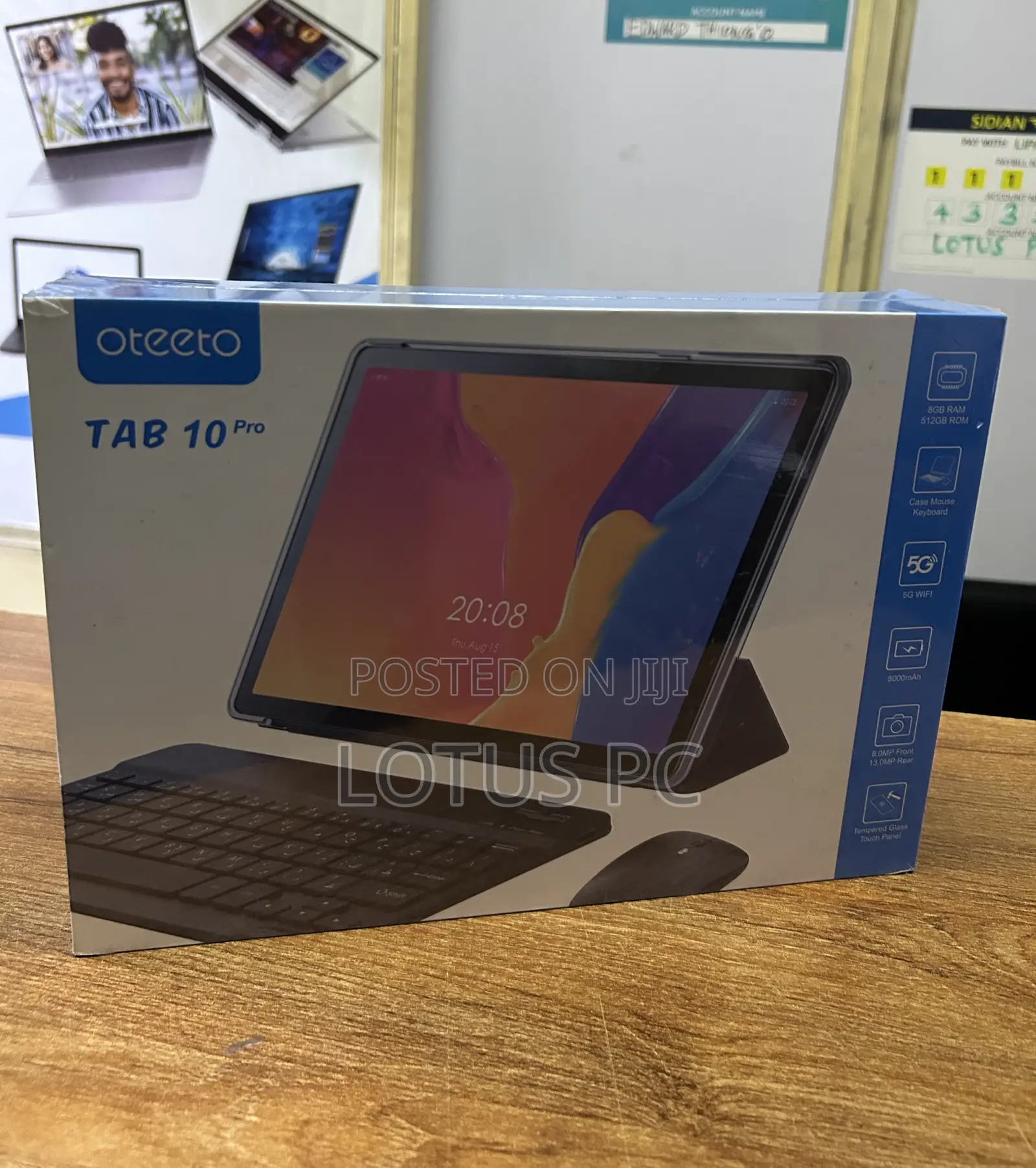 New Oteeto TAB 10 Pro 512 GB Blue