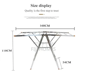 Portable Cloth Drying Rackheavy-Duty Steel