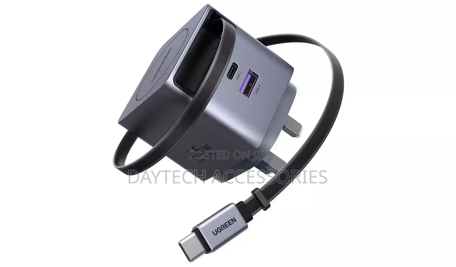 Ugreen 45w Nexode Pro Gan (Usb-A*1 + Type-C*1) Fast Charger