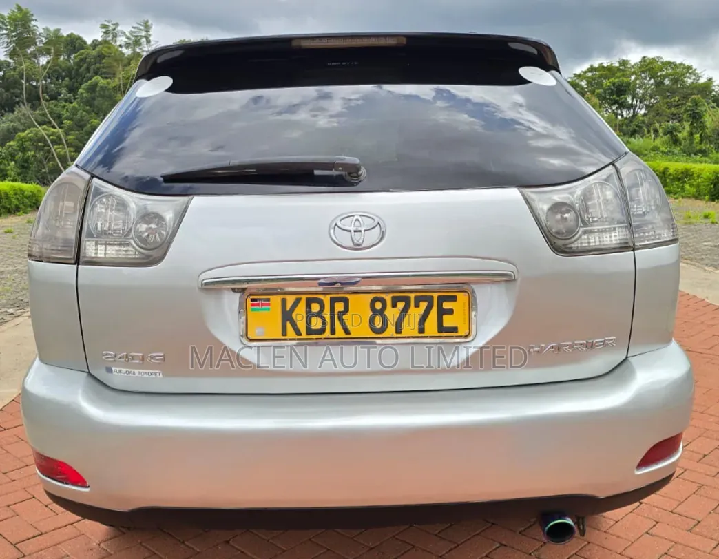 Toyota Harrier 2007 Silver