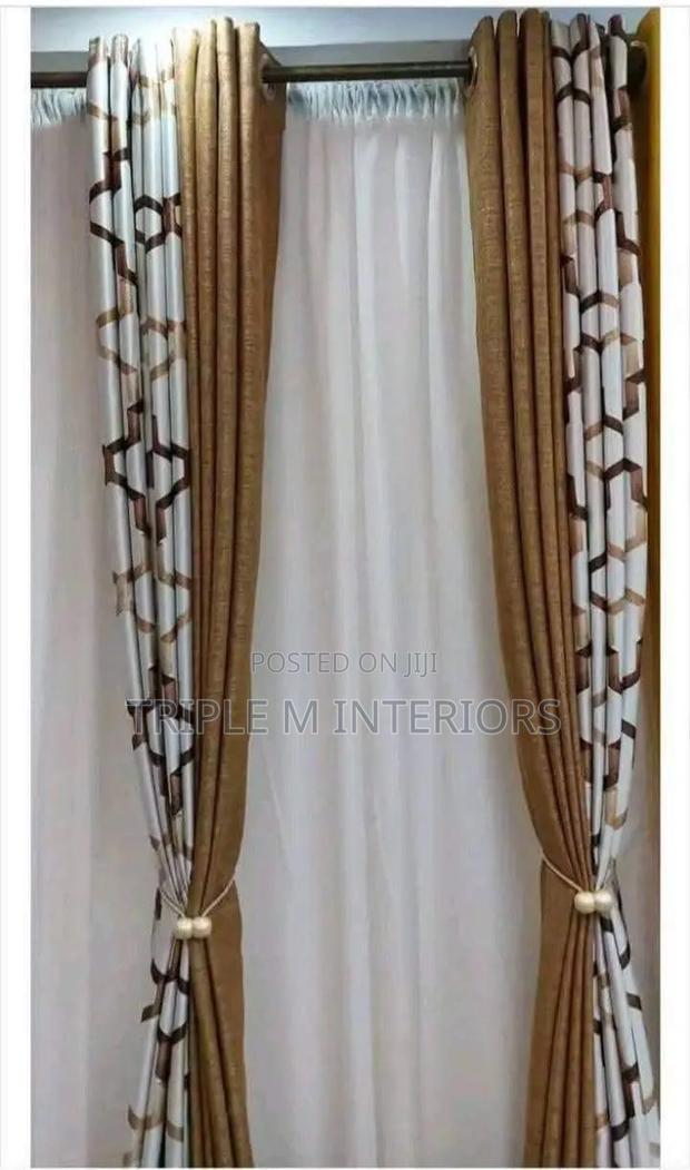 Premium Calm Fabric Drapes | Cozy Home Atmosphere