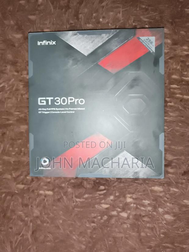 New Infinix GT 30 Pro 256 GB Black