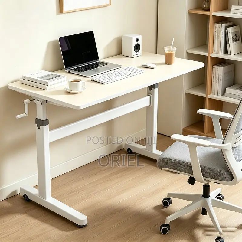 Standing Desks : Adjustable Hand Crank Standing Desk 100cm