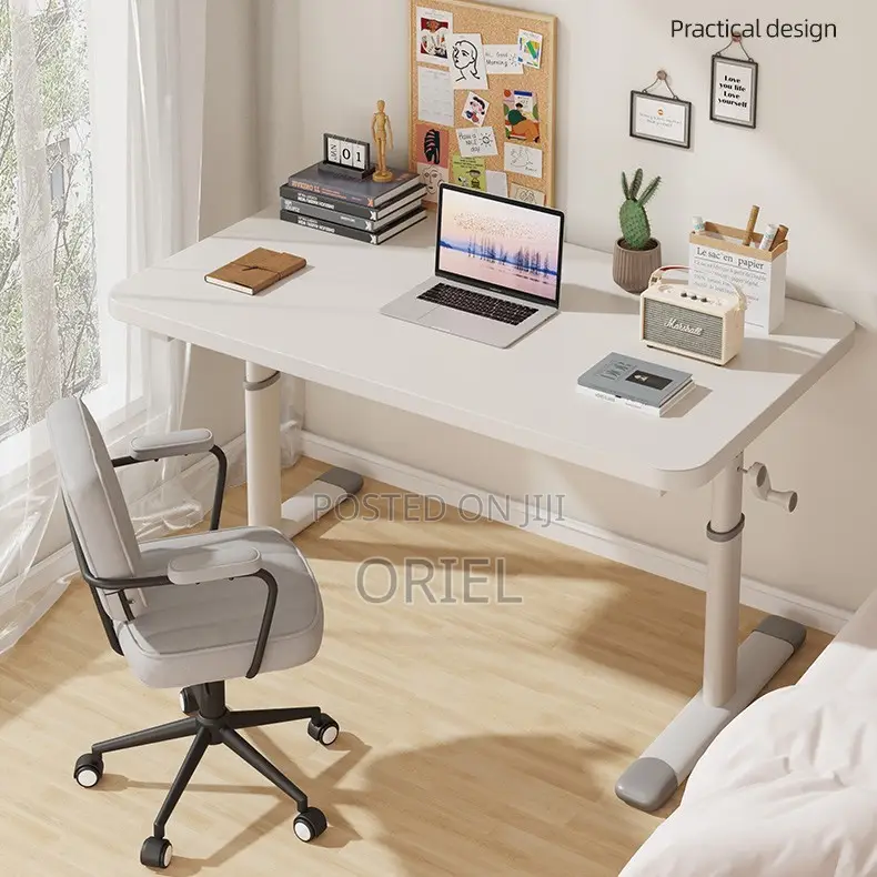 Standing Desks : Adjustable Hand Crank Standing Desk 100cm